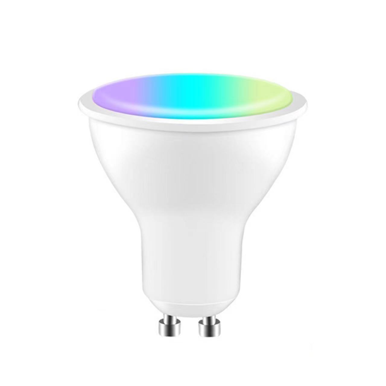 Tuya Smart GU10 Smart LED ZigBee Light Bulb Ampolletas WiFi Light Bulb Dimmable RGB CCT Smart Light Bulb ZigBee Spotlight