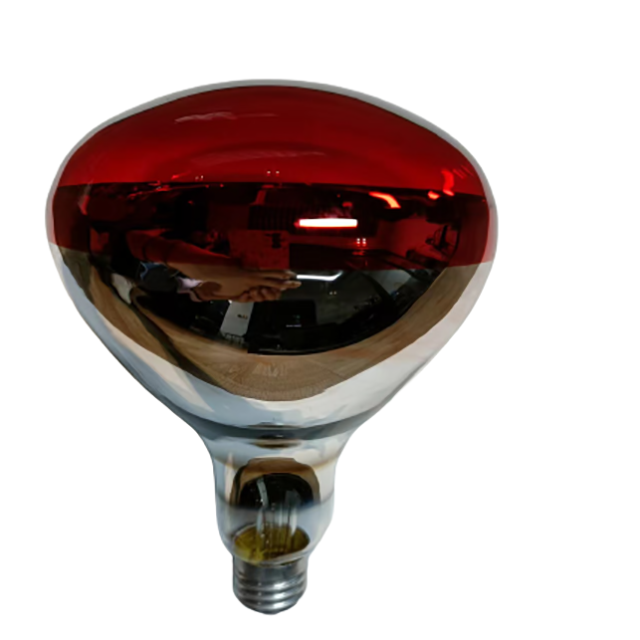 Red Clear R125 230V 150W Incandescent bulb E27 base Reflector Infrared Heating Bulb