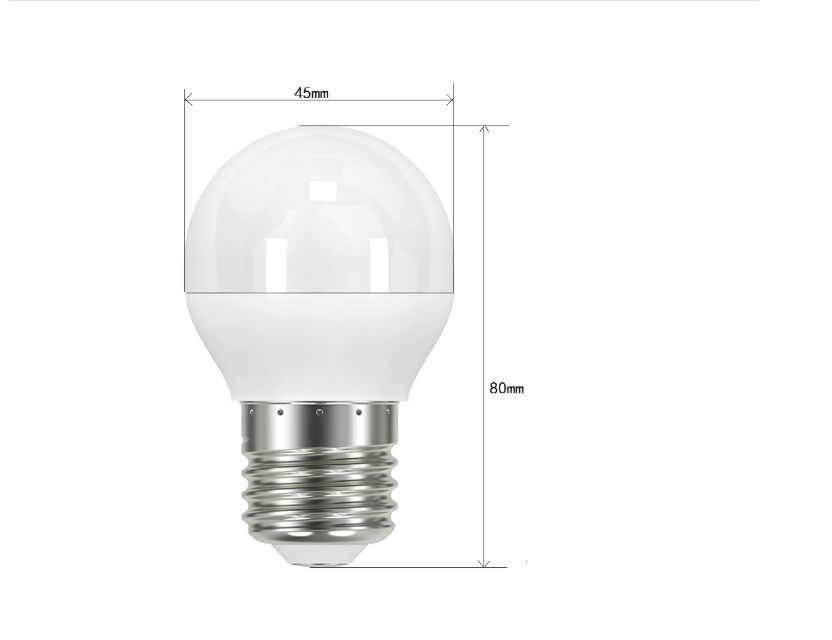 Globe Shape Golf Bulb G45 E14/E27 Base 5w Edison LED Lamps led Bulbs For home Indoor Decoration