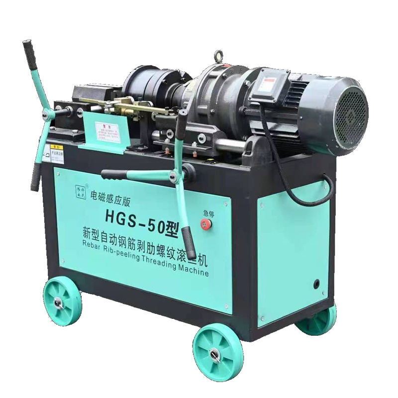 Threaded Rod Making Machine Round Bar Threading Machine Used Steel Rolling Machine For Construction