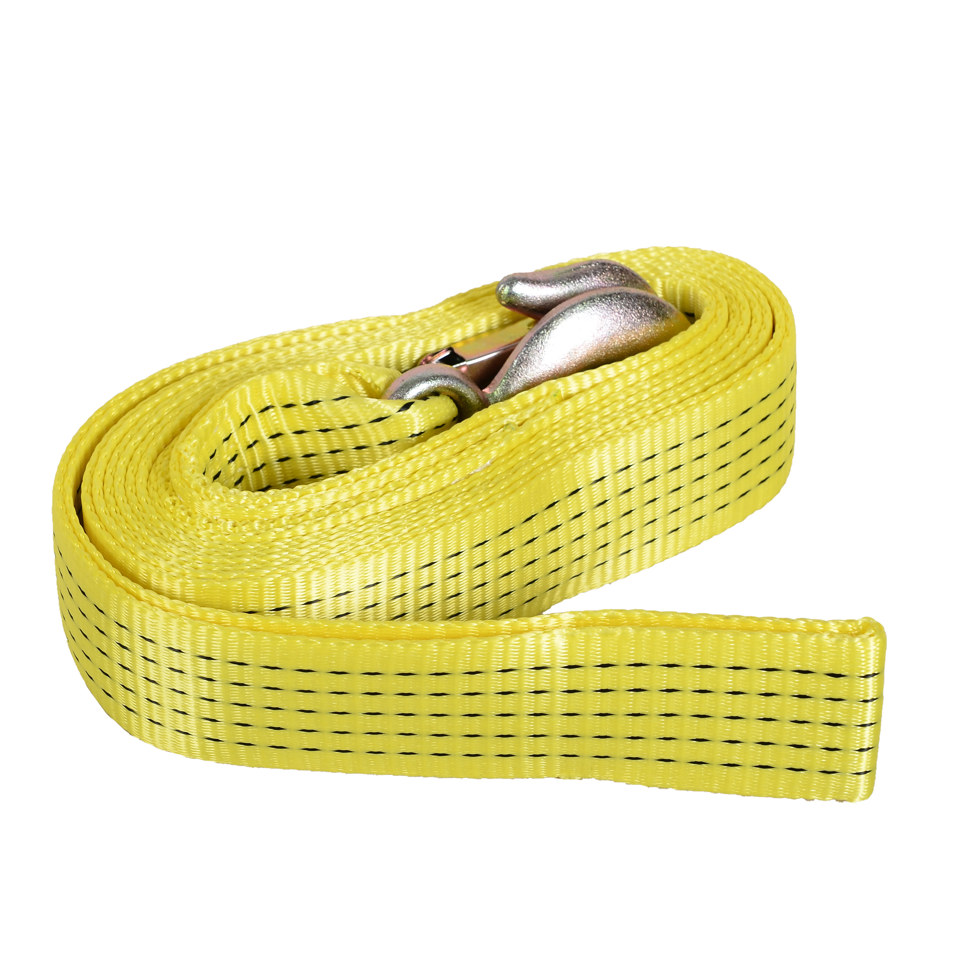 Factory Sell Tow Strap Heavy Duty with Towing Hook for car and truck