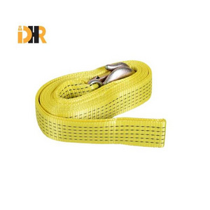 Factory Sell Tow Strap Heavy Duty with Towing Hook for car and truck