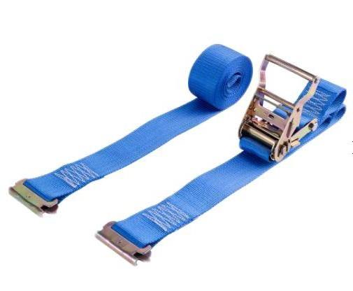 Wholesale 2 inch Heavy Duty Polyester Enclosed E Track Ratchet Straps Tie Down Cargo Lashing Rail Load Bar Decking Beam