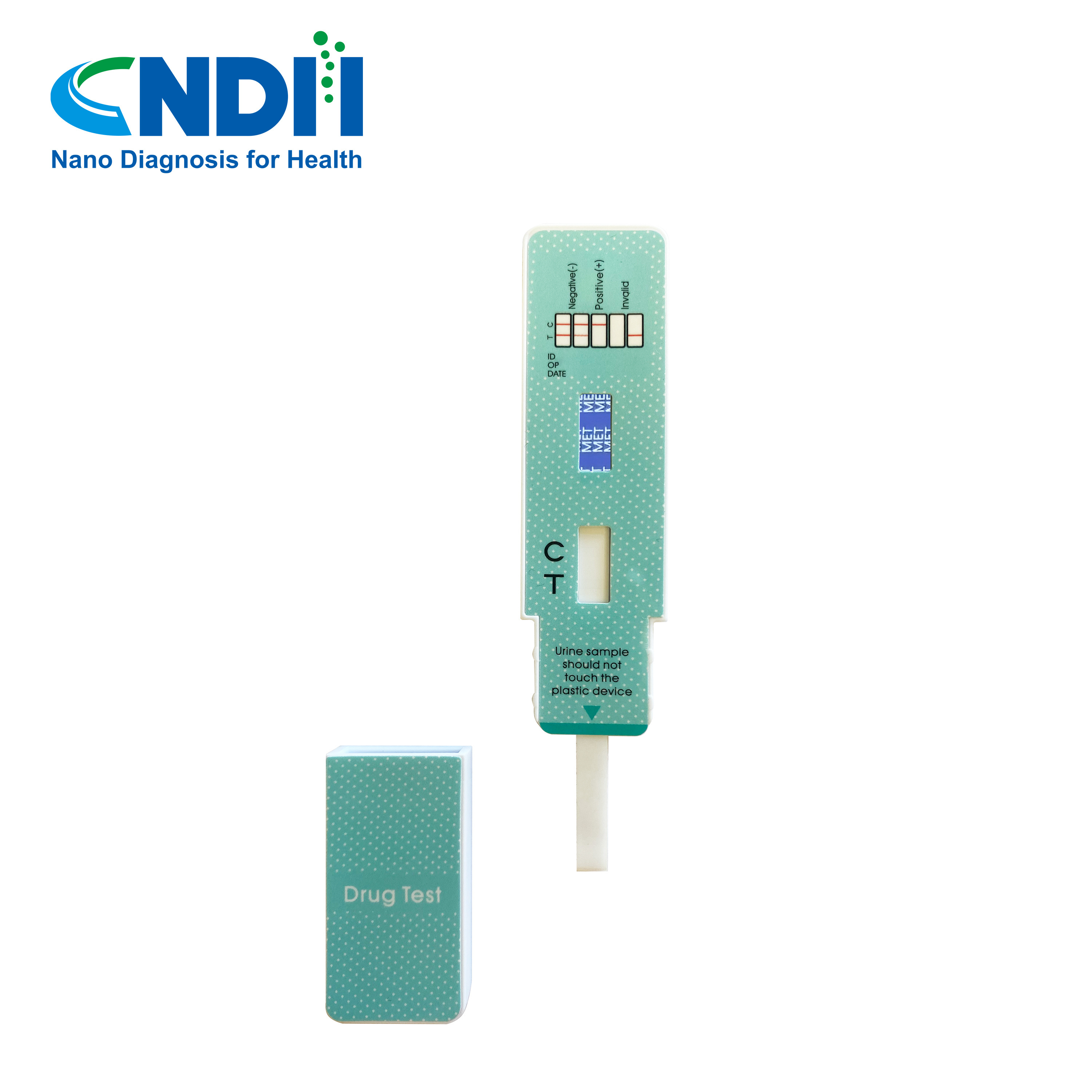 CE one step DOA Drugs of abuse rapid test detection reagent Urine dip card / strip for diagnostic use