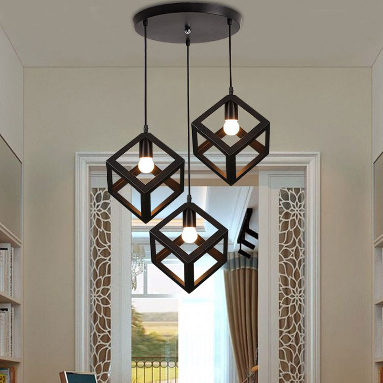 Best-selling Loft Design Indoor Hanging Light Geometric For Bar from Zhongshan