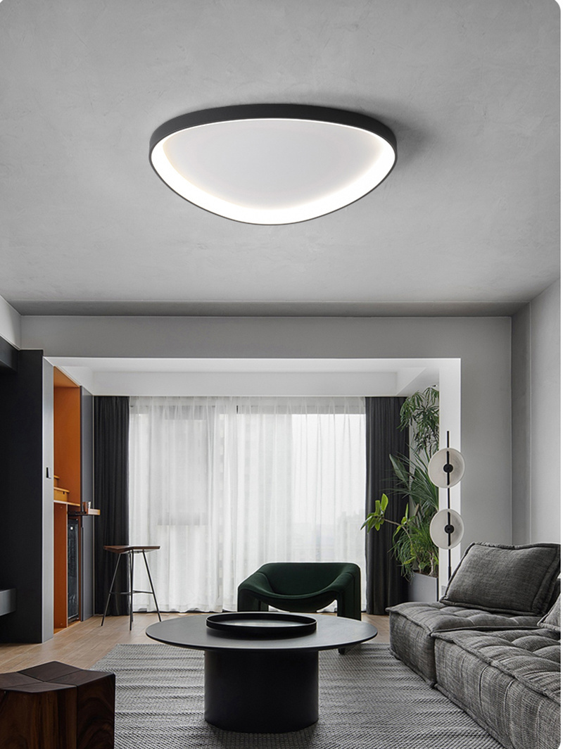 Master Bedroom Lamp Led Ceiling Lamp Nordic Modern Minimalist Living Room Ceiling Lamp 2022 Irregular New Bedroom Lights 30000