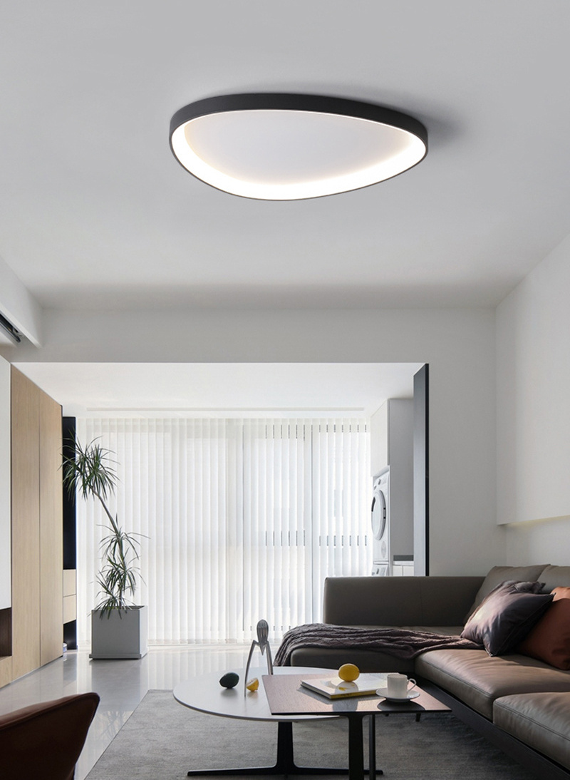 Master Bedroom Lamp Led Ceiling Lamp Nordic Modern Minimalist Living Room Ceiling Lamp 2022 Irregular New Bedroom Lights 30000