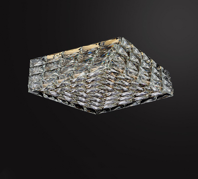 LED modern luxury for living room bedroom light fixture K9 crystal ceiling light