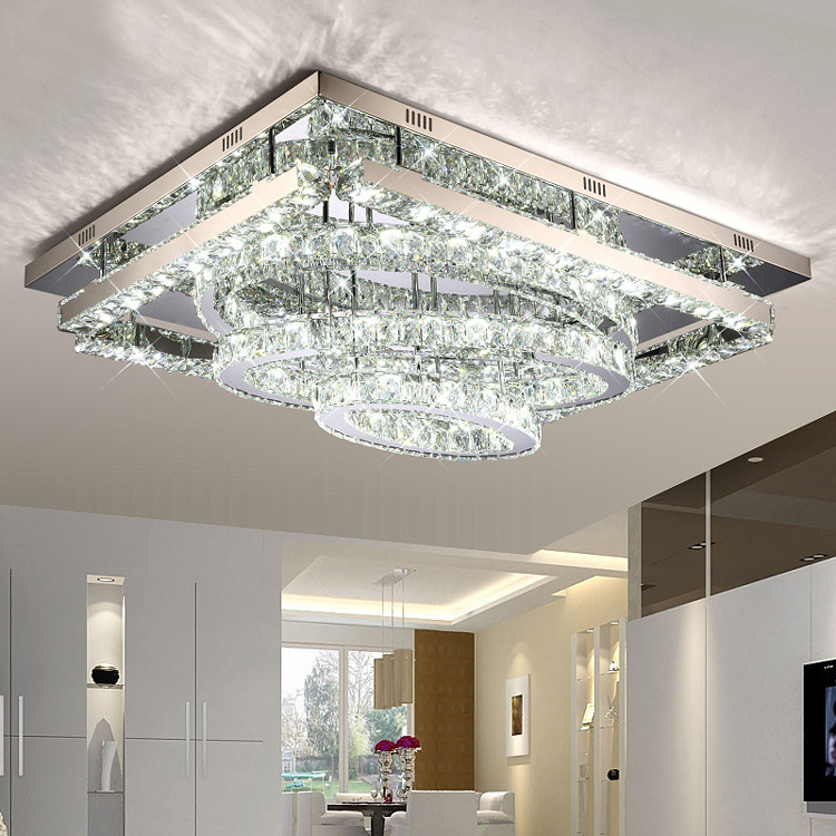 modern crystal lighting Crystal Lighting Fixtures Cristal Dinning Decorative ceiling lamp