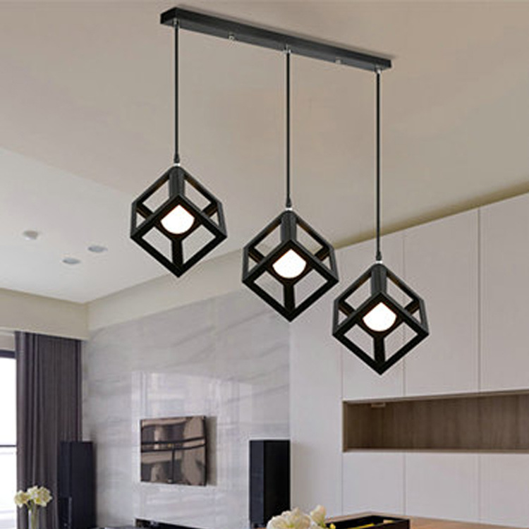 Best-selling Loft Design Indoor Hanging Light Geometric For Bar from Zhongshan