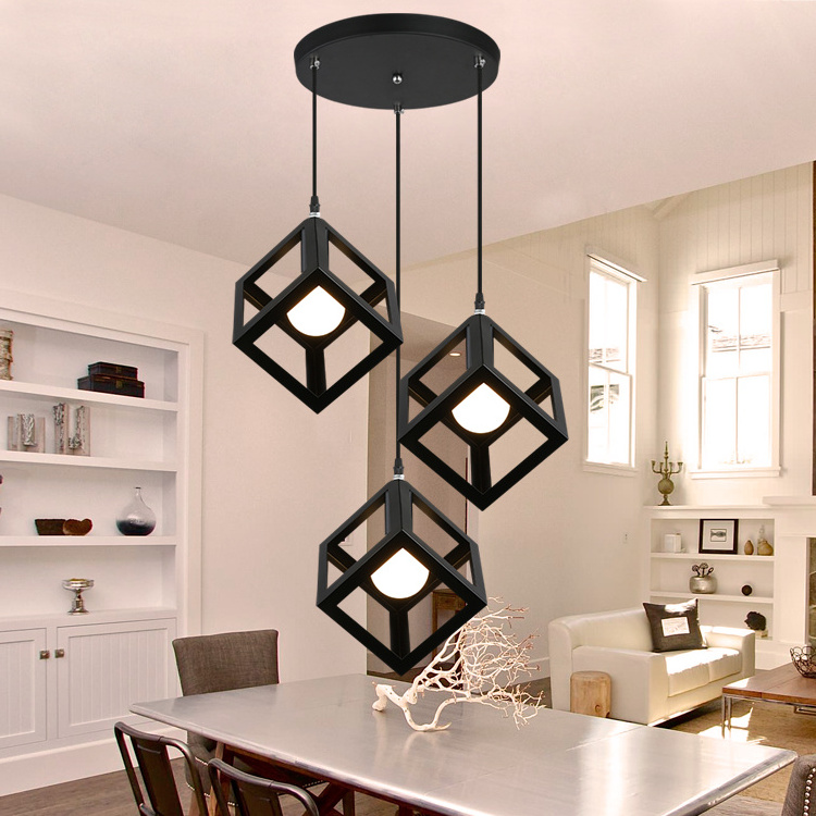 Best-selling Loft Design Indoor Hanging Light Geometric For Bar from Zhongshan