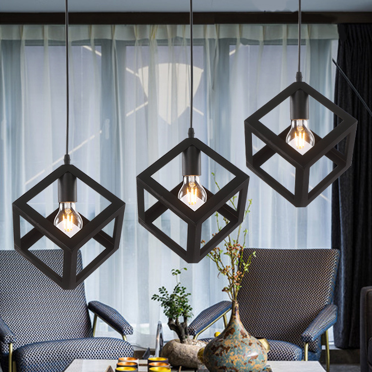 Best-selling Loft Design Indoor Hanging Light Geometric For Bar from Zhongshan