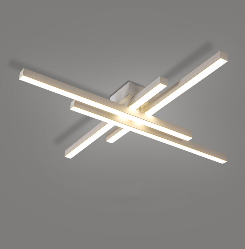 Tpstar Lighting  Minimalist geometric line LED living room ceiling light, bedroom decorative light wholesale