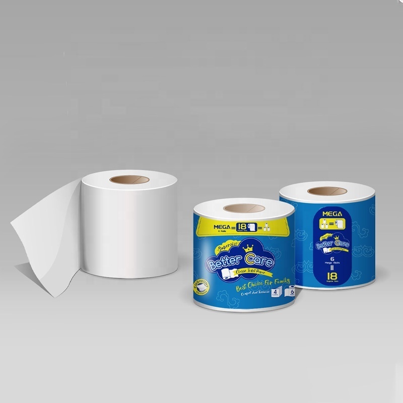 High Quality and Best Price Super Soft Toilet Paper 32 Pieces 3 Ply Fluffy Embossing Toilet Paper Wholesale From China