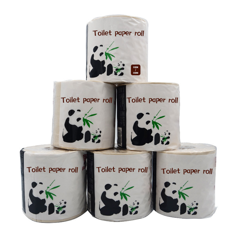 Water Soluble Toilet Paper Soft And Hygienic 3 Ply Bathroom Tissue Bamboo Toilet Paper Roll