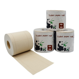 Water Soluble Toilet Paper Soft And Hygienic 3 Ply Bathroom Tissue Bamboo Toilet Paper Roll