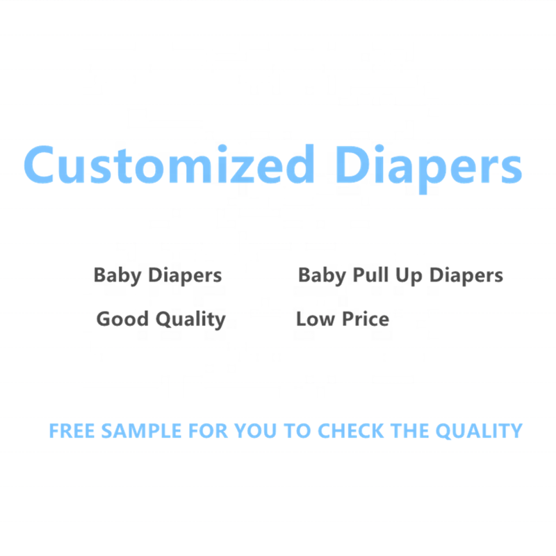 OEM New Born Dipers Baby Diapers Wholesale Free Shipping A Grade Sleep Soft Daipers Baby Pull Up Diaper Manufacturers In China