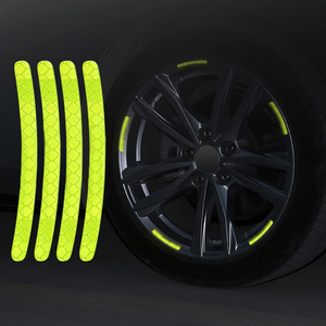 20pcs Night Safety Reflective Wheel Rim Stripe Decal Sticker for Car