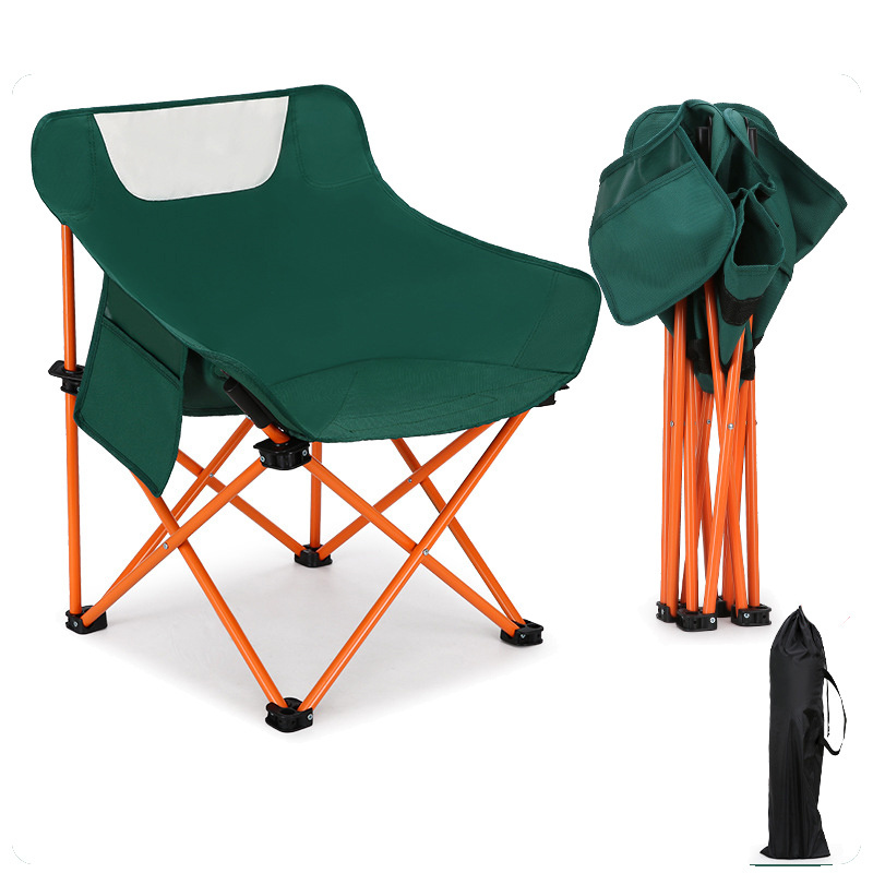 wholesale cheap portable camping moon chair outdoor camping high back moon chair folding baby camping chair for beach ga