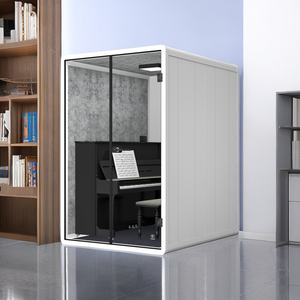 Factory Manufacture Office Pod Customizable Home Studio Recording Piano Drum Booth Soundproof Vocal Booths