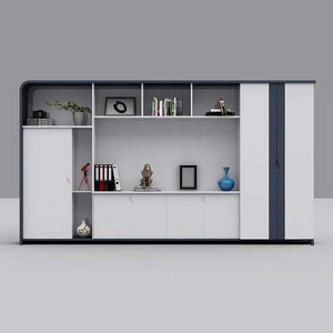 White Modern Wooden MDF Luxury with drawer Storage Shelf Bookcase Home Furniture Living Room File Locker side Cabinet