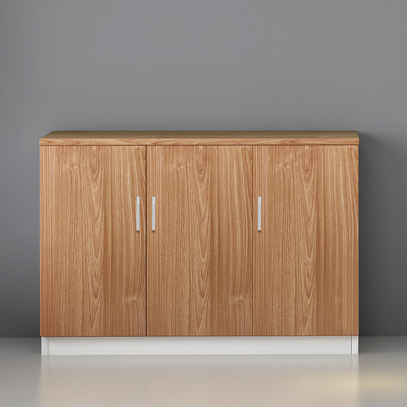 Modern Office Cabinet Simple Style Stronger Tall Wood Storage Cabinets with Doors Office Furniture