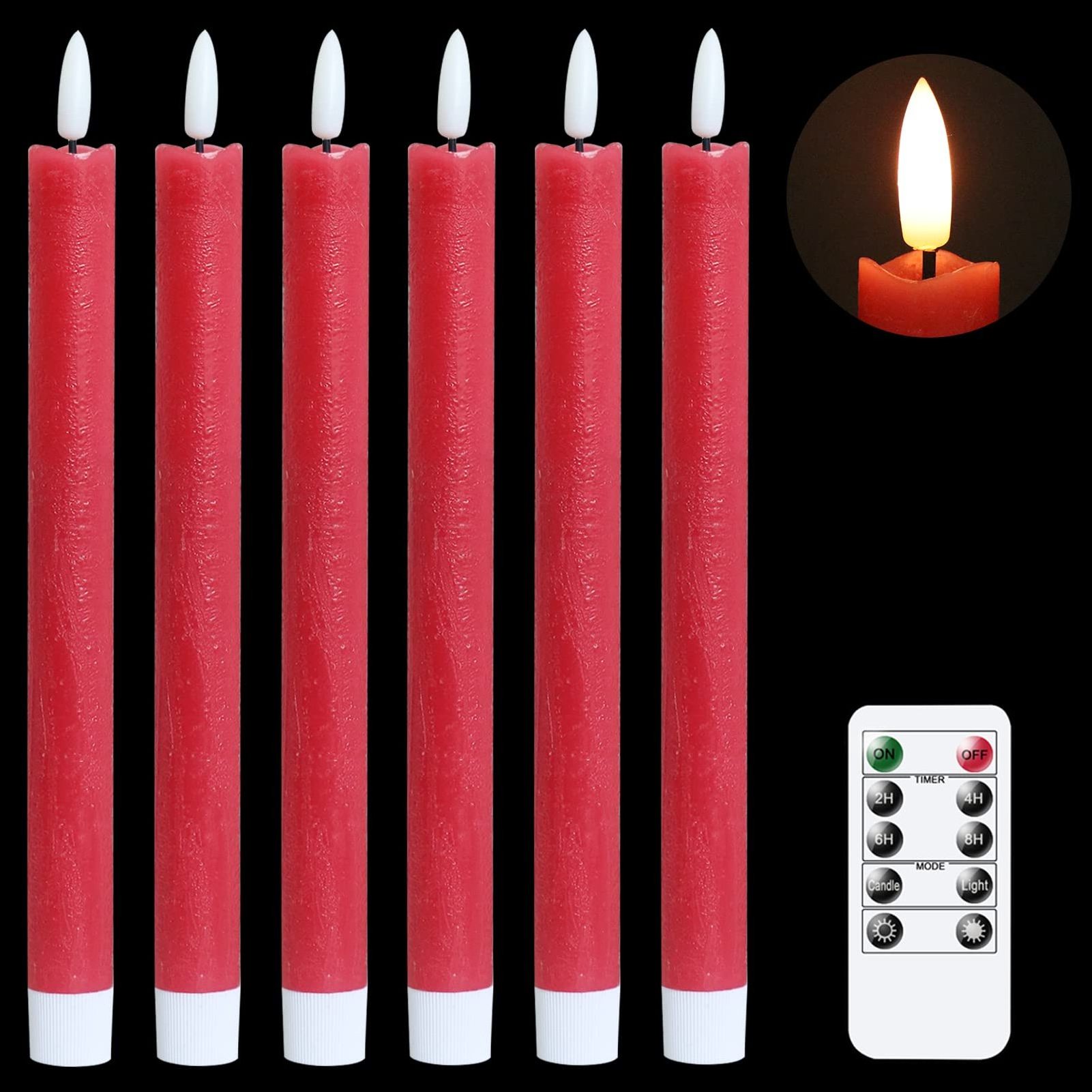 New Style 3D Candles Wedding Party Dinner Paraffin Wax Mini Battery Led Flameless Spiral Taper Candle Taper Candles