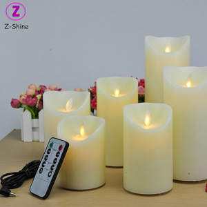 Cheap Wholesale Battery Operated Flameless LED Decorative Candle Wax Warmer Electric