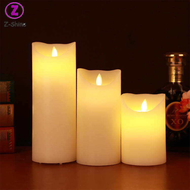 Cheap Wholesale Battery Operated Flameless LED Decorative Candle Wax Warmer Electric