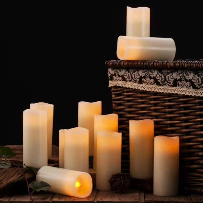 Wedding Decoration 12pcs/set Flameless Candles Battery Operated H 5