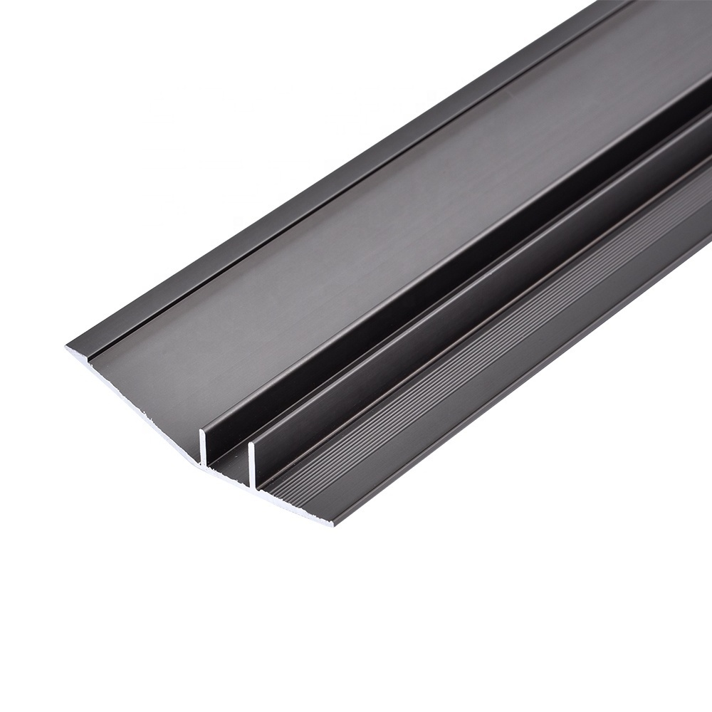 Aluminium Arc Shape Flooring Threshold Transition Profiles Floor Edge Tile Trim Covering Strips