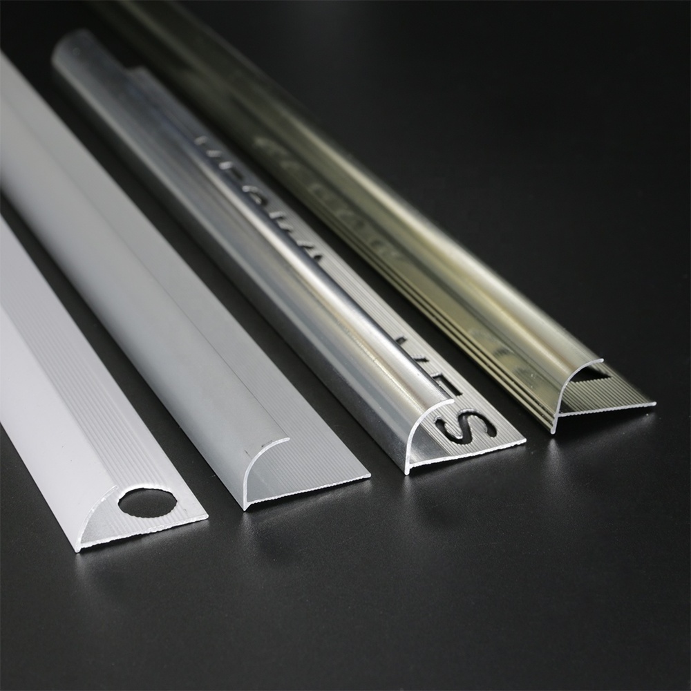 Fengfan Anodized Aluminum Border Tile Edge Trim Decorative Tile Trim Modern Style Metal