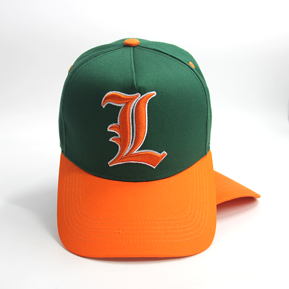 Custom Made Private Label Sports Hats Wholesale Baseball Cap With 3D Embroidered Logo