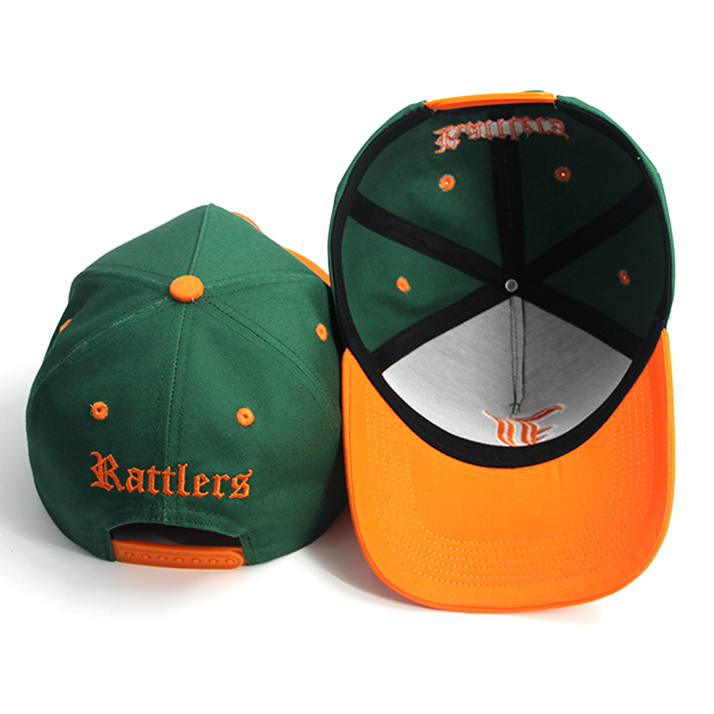 Custom Made Private Label Sports Hats Wholesale Baseball Cap With 3D Embroidered Logo