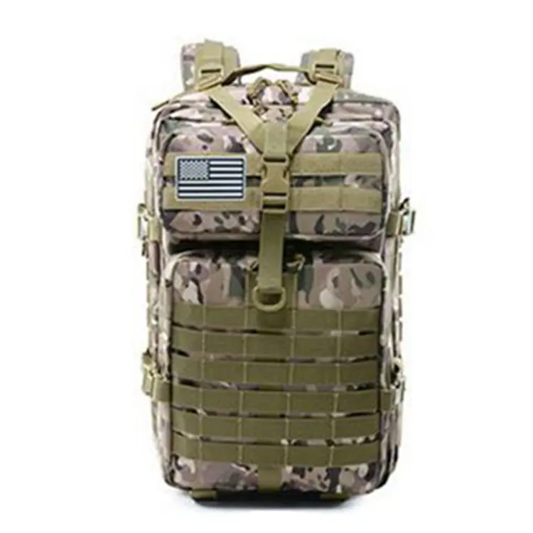 Wholesale Custom 45L MOLLE System 3 Day Hiking Bug Out Bag Assault Survival Tactical Backpack