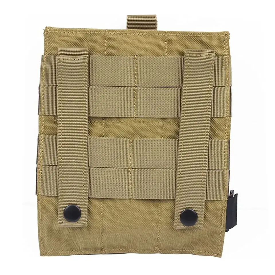 Open Top Triple Kangaroo Camo Pouch Tactical Molle Pouches Magazine Pouch