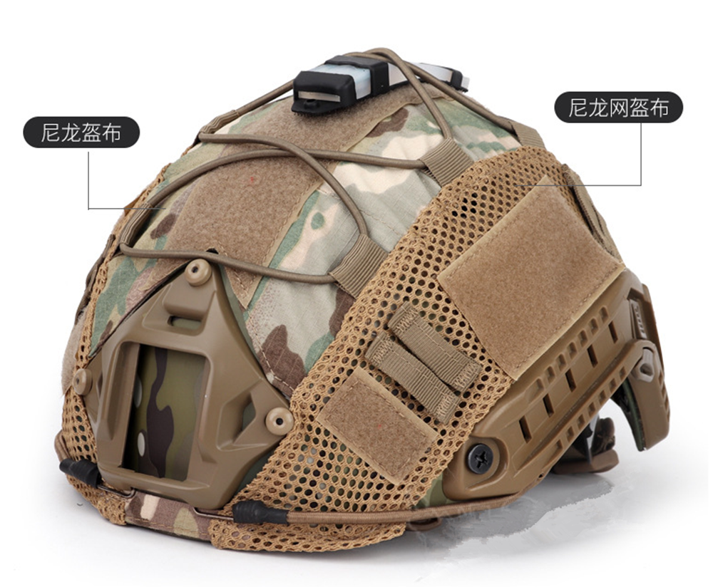 Tactical GEN4 Modular Helmet Cover Counterweigh Battery Pouch for Fast SF Helmet