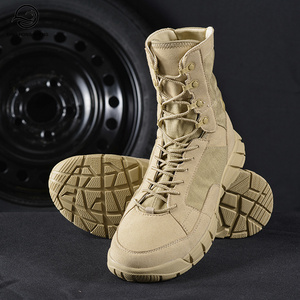 Hot Men Summer  Desert Tan Permeable  Tactical Special Forces Training  Boots