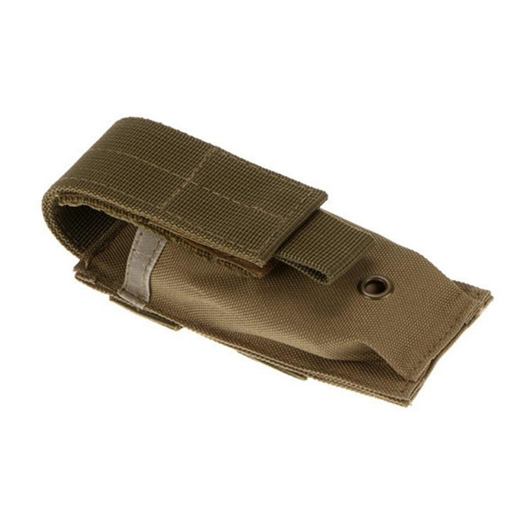 Tactical Pouch Single Magazine Pouch Knife Flashlight Hunting Ammo Camo Bags