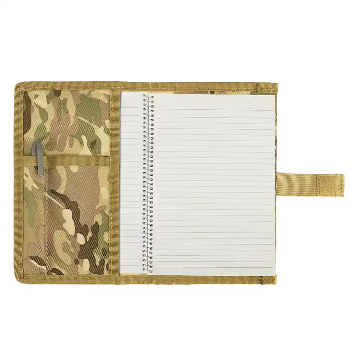 5 X 8'' Multicam Tactical Notebook Cover Camo Waterproof Memorandum Diary Book Cover