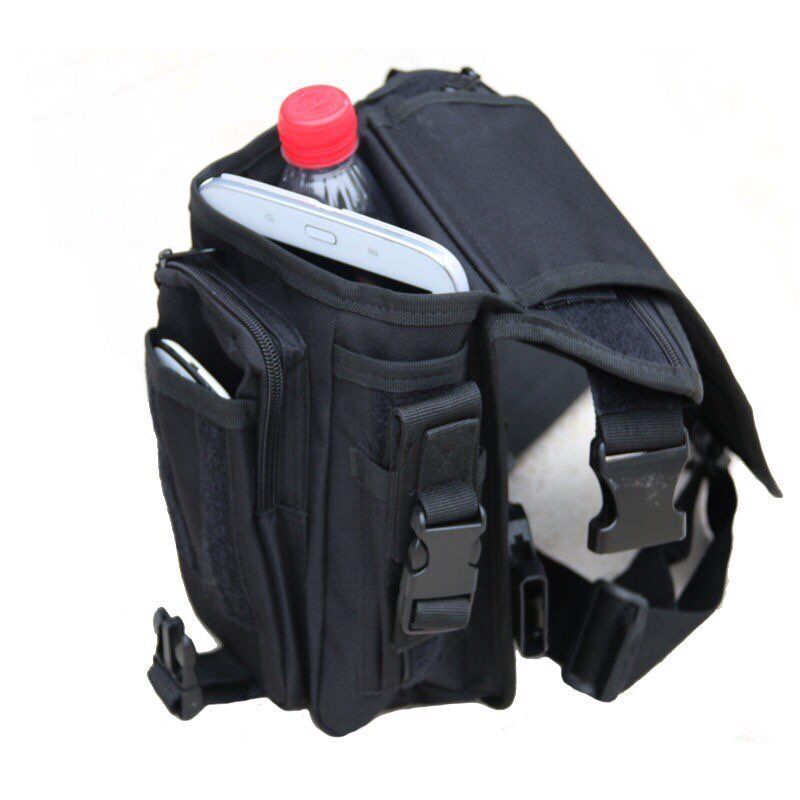 Men's Drop Leg Pouch Tools Bags Tactical Leg Bag Fanny Pack Thigh Bags Bike Cycling Hip Waist Packs