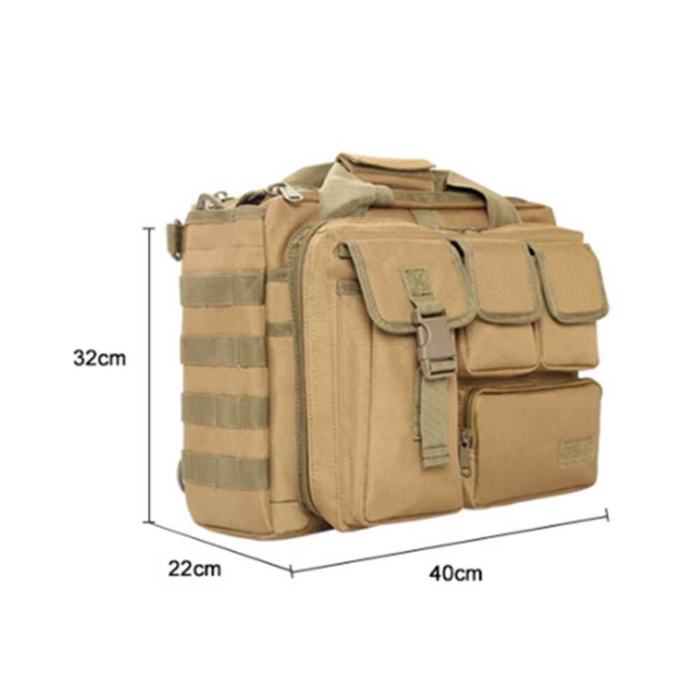 Tactical Molle Nylon Messenger Shoulder Bag Laptop Handbags Hunting Travel Fishing Tool Range Bags