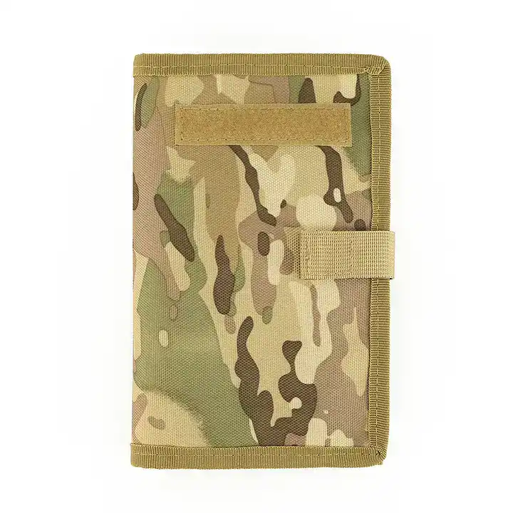 5 X 8'' Multicam Tactical Notebook Cover Camo Waterproof Memorandum Diary Book Cover