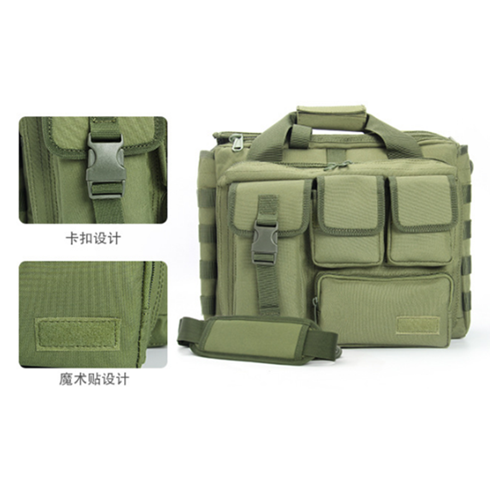 Tactical Molle Nylon Messenger Shoulder Bag Laptop Handbags Hunting Travel Fishing Tool Range Bags