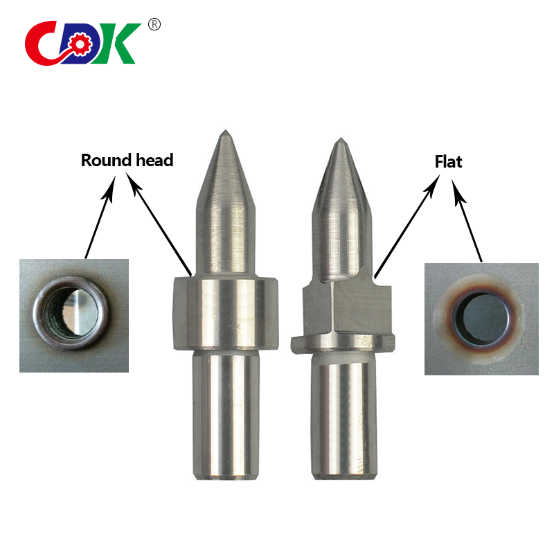 Thermal Friction Hot Melt Short Drill Bit M10 M12 M14 Round Flat Type Drill