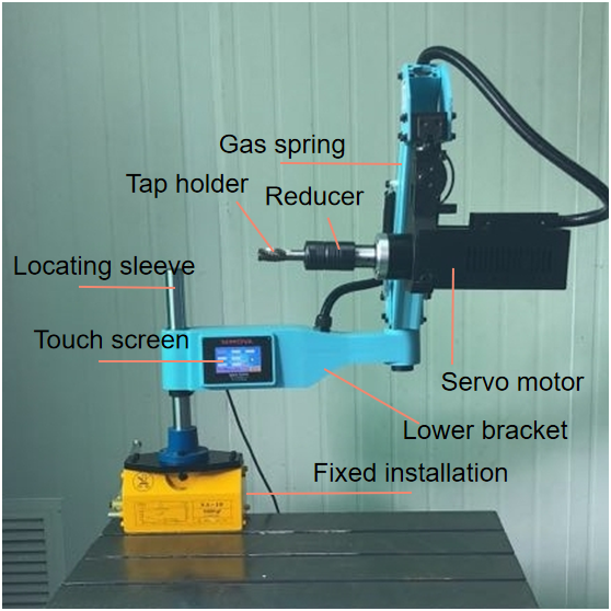 Made In China Electric Tapping Machine M6-M30 Servo Tapping Arm Machine Automatic Thread Tap Machine Vertical Horizontal