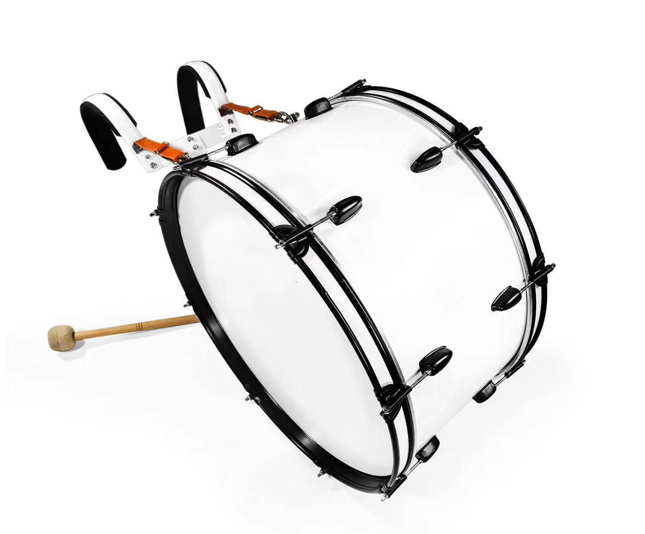 Chinese Tianjin competitive price custom size wood shell professional bass marching drum