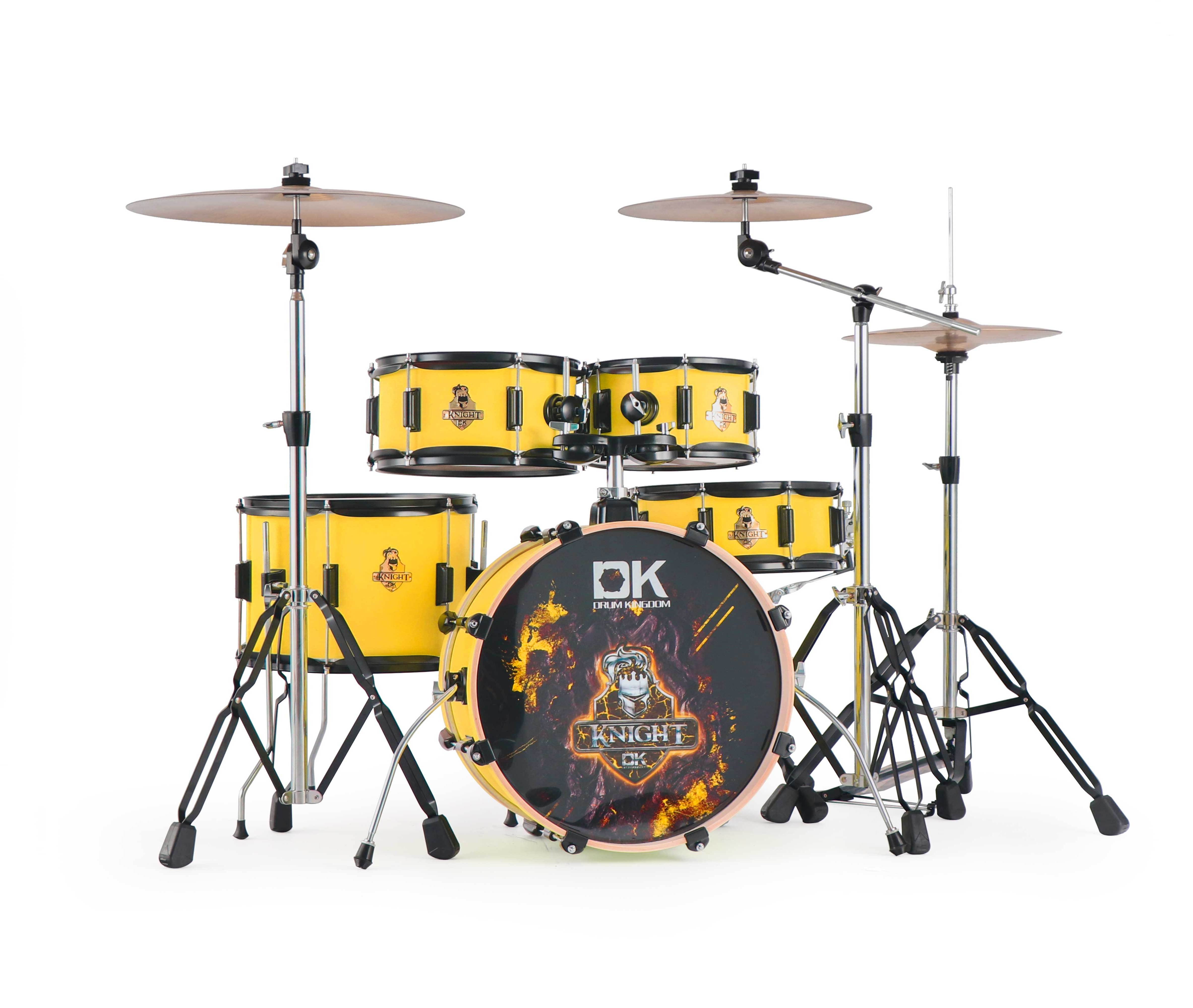 2023 best quality Proper price new type high grade white drum set acoustic rock band drum kit for kids/adults