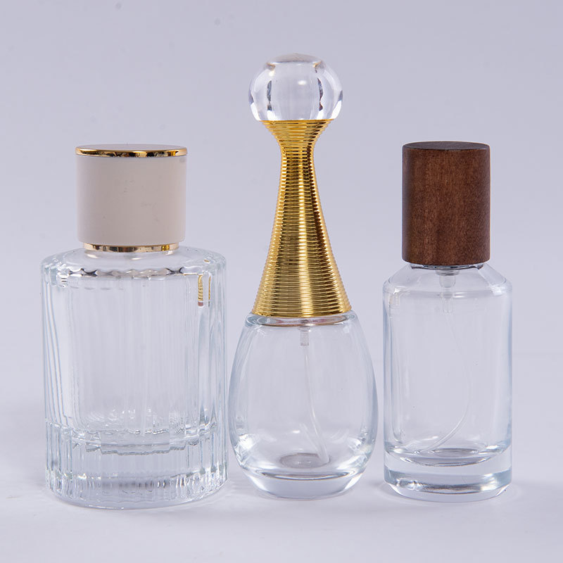 2022 new design round 50ml 100ml perfume glass bottle Diffuser Parfum Glass Bottle