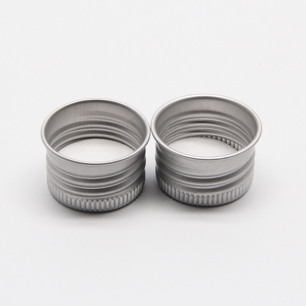 Custom Aluminum Lid for bottle and jar  Food Grade Aluminum Lid Metal Screw Cover Cap